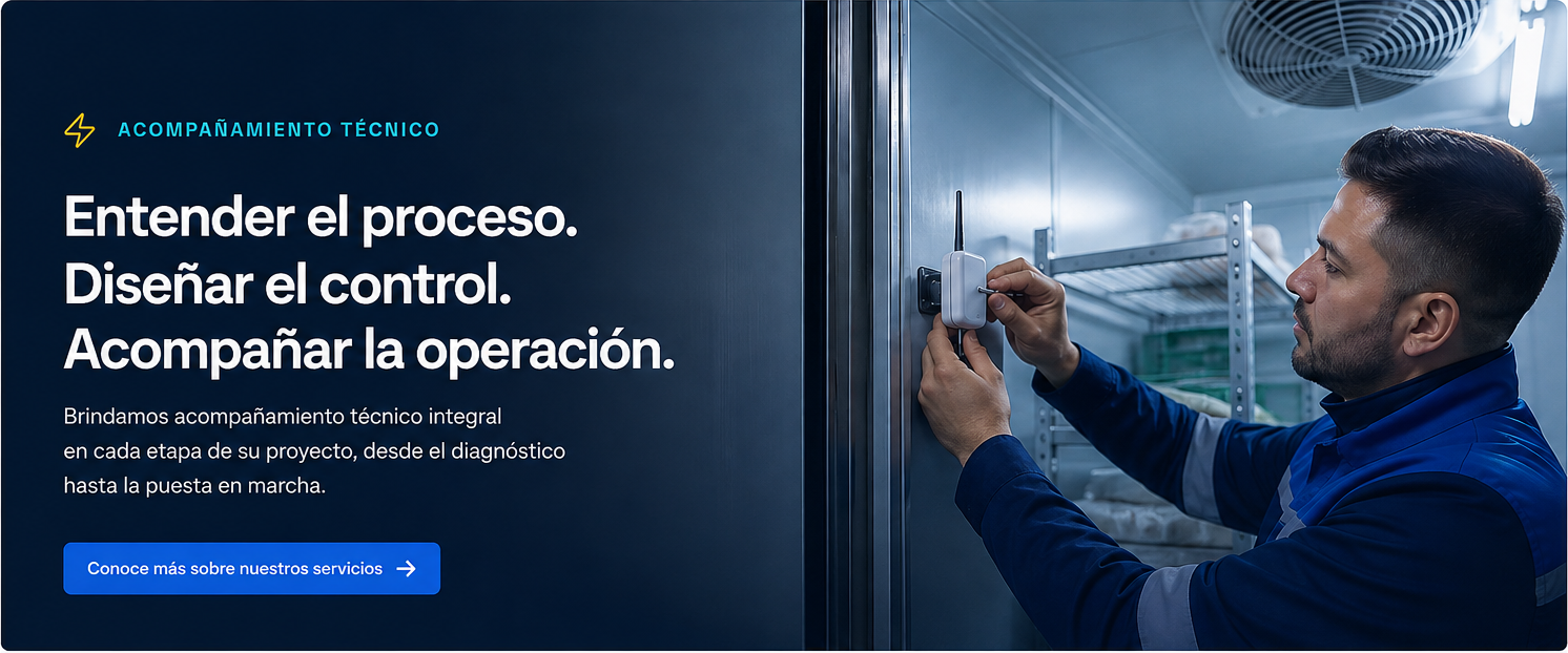 Acompañamiento técnico de CYFRA I+D en una instalación de refrigeración